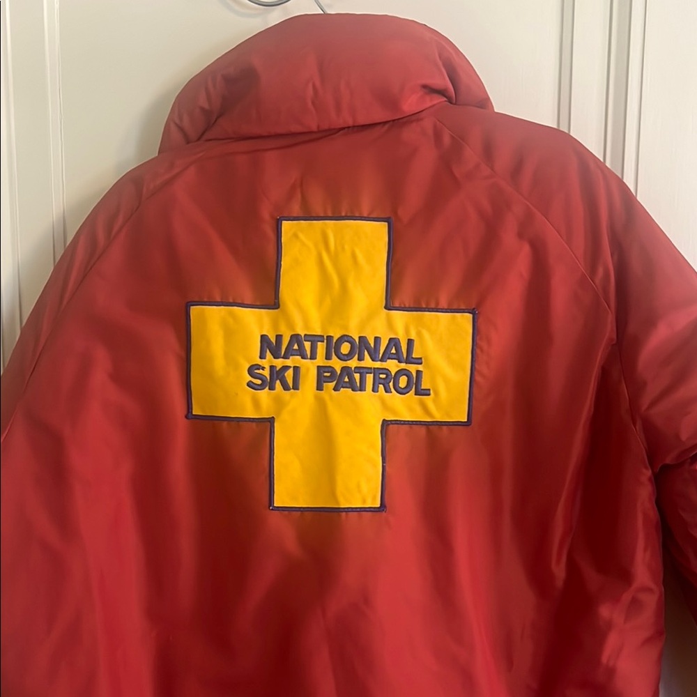 Vintage Reversible National Ski Patrol Jacket/Puffer